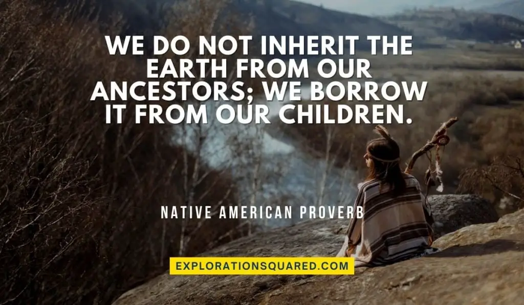 We do not inherit the Earth