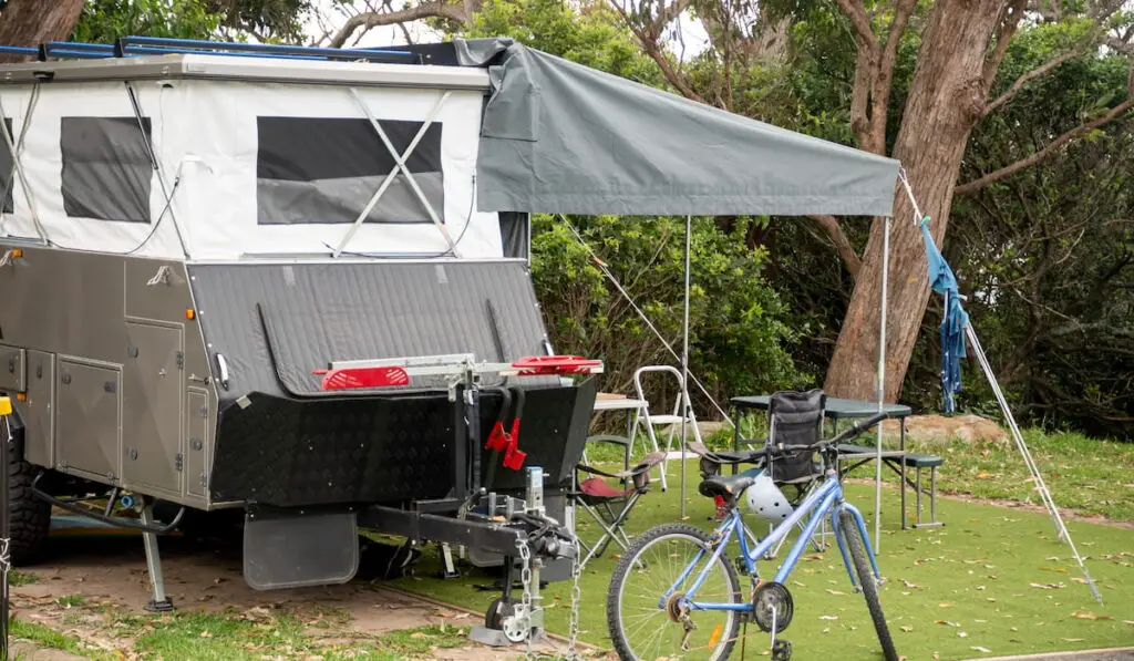 pop up camper trailer camping