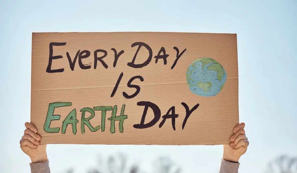Everyday is earth day slogan